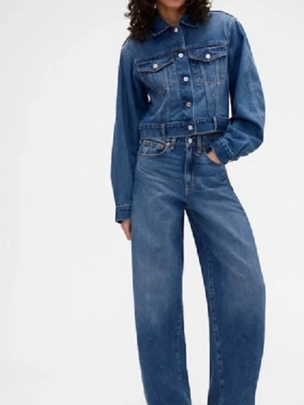 Gap x Victoria Beckham High Rise Arc Jeans